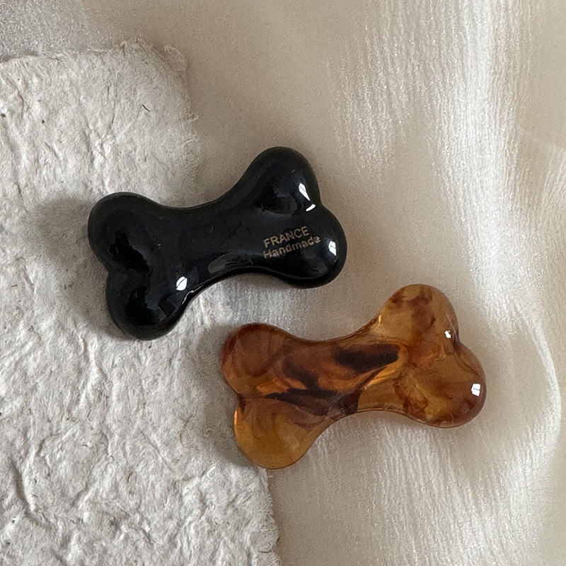 Personalized acetate bone hair clips, funny female bangs clips, forehead broken hair clips, cute side clips, side clips, hair clip clips Specification drawing