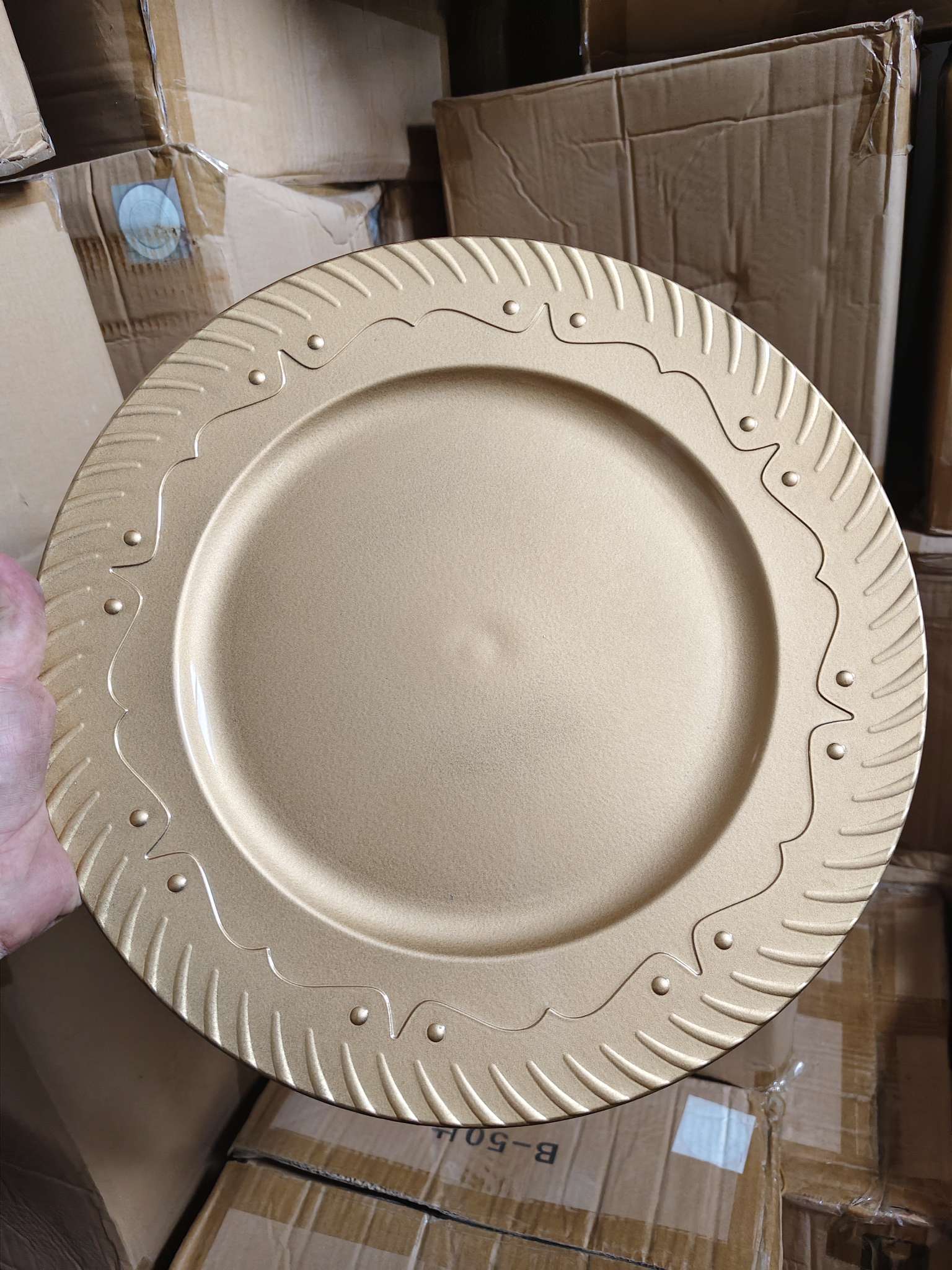 塑料盘子现货供应圣诞盘子