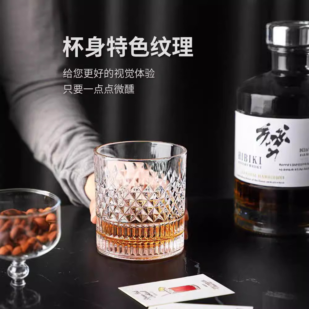 Whisky glass, foreign wine glass, creative ins style, European classical brandy glass, bar beer glass, cocktail details Picture