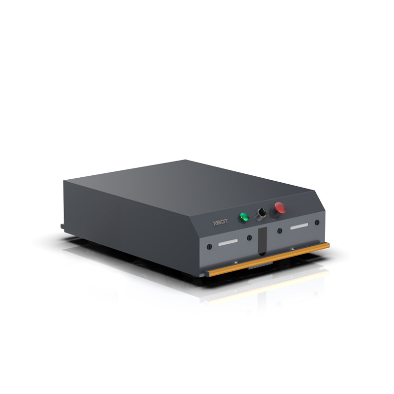 The 200KG remote-controlled AGV intelligent transport vehicle supports bidirectional tracking magnetic strip navigation and is a multi-functional transport robot Item Picture