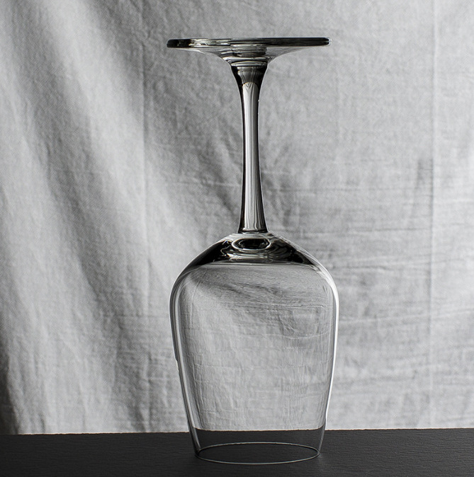 OCEAN modern and simple glass wine glasses, white wine glasses and goblets Specification drawing