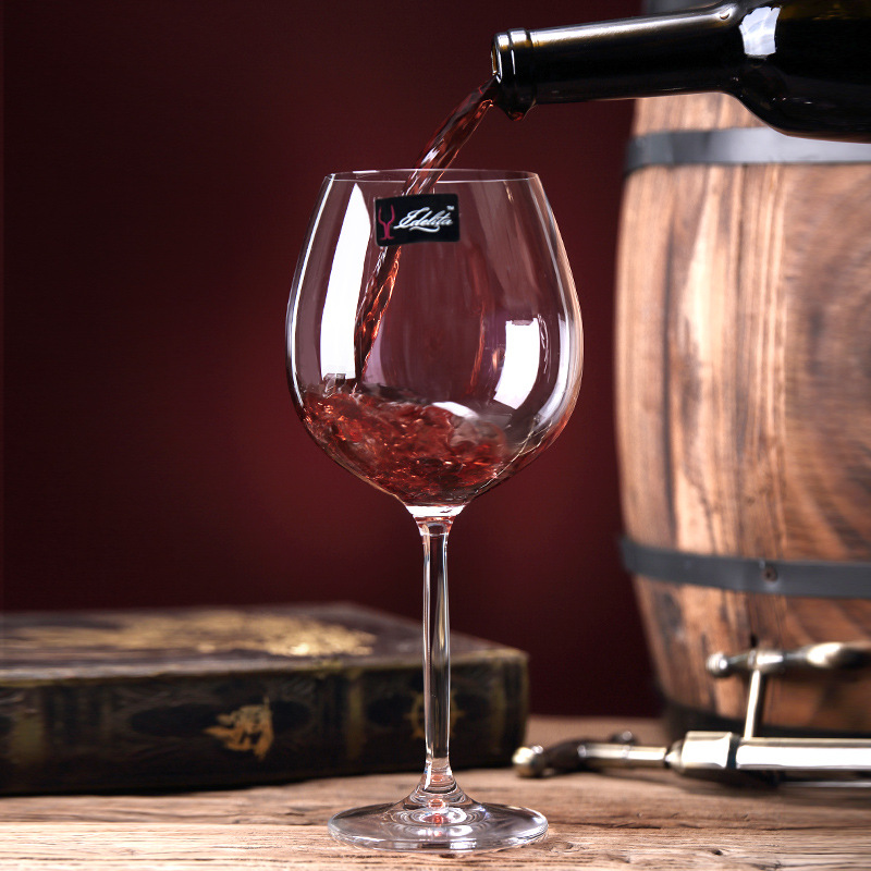 Idelita crystal glass wine glasses, goblets, wine glasses, champagne glasses, craft beer sparkling wine glasses details Picture