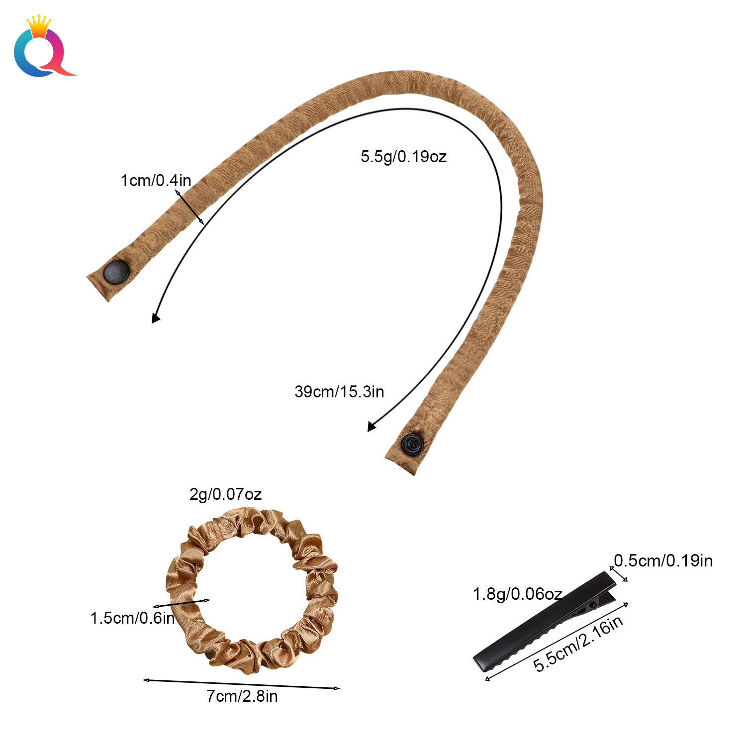 Wholesale of Qiyue's new cross-border Tiktok and Amazon overnight unheated curling iron for long hair and wavy hair Item Picture