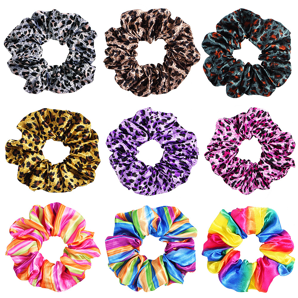 Qiyue Cross-border's new European and American fruit, strawberry, pineapple, large intestine ring, women's hair band, fashionable headband, hair accessory C82 full figure
