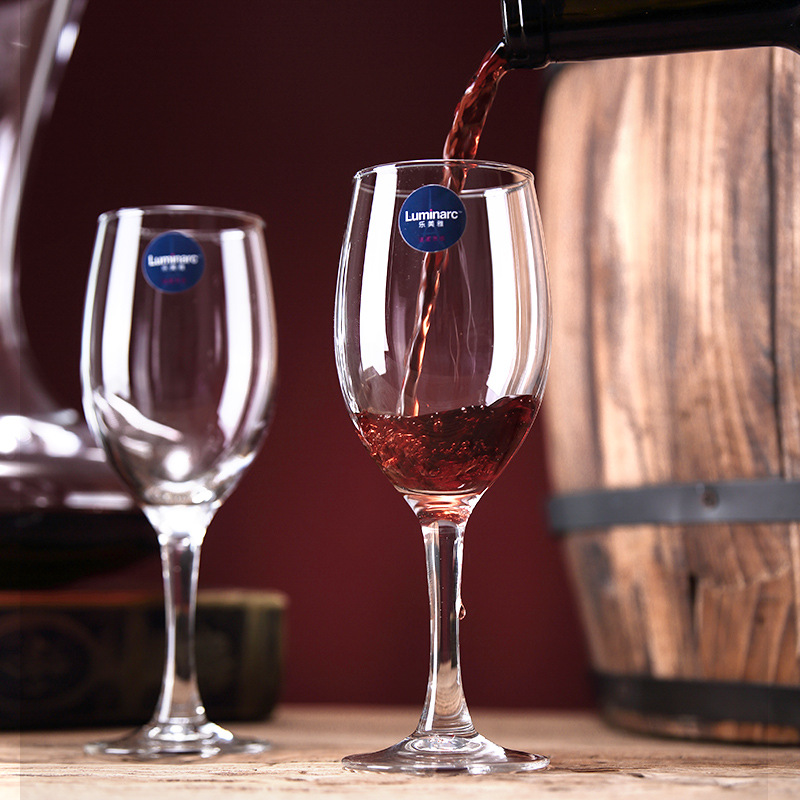 Lemeiya crystal glass red wine glass, tall champagne glass, wine glass, Morning Dew series multi-functional wine glass full figure