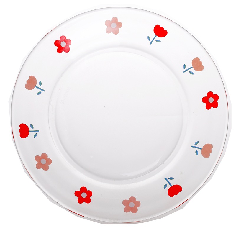 Korean InS-style Daisy salad plate, flower inventory, heart plate, girl feng shui fruit plate, cute plate, cake Item Picture