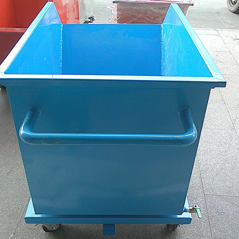 Xinridong Industrial aluminum and iron filings dump truck, thickened mobile iron filings transport vehicle details Picture