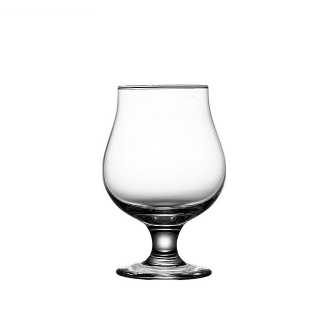 Wholesale household crystal glass brandy wine glasses, commercial low-footed glass crystal glass craft beer glasses for hotels Specification drawing