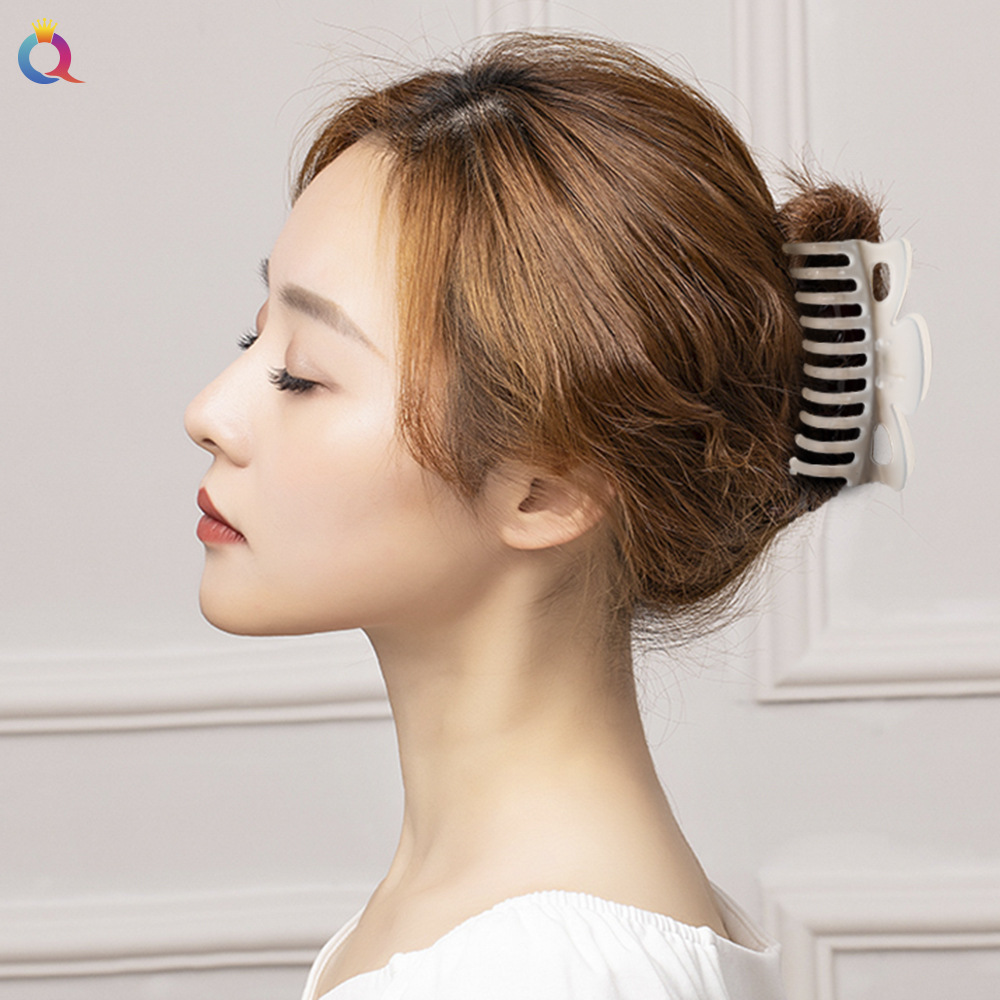 Qiyue Cross-border matte hair Clips, coiled hair grabbers, large shark clips, hair clips for the back of the head, hair grabbers, hair accessories for women wholesale Specification drawing