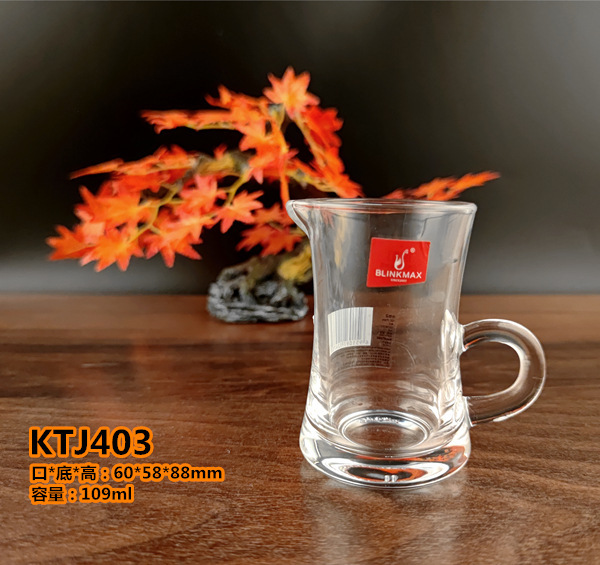 Crystal transparent glass white spirit cups, spirits wine sets, white spirit public cups with handles and engraved decanters, one piece on delivery Item Picture