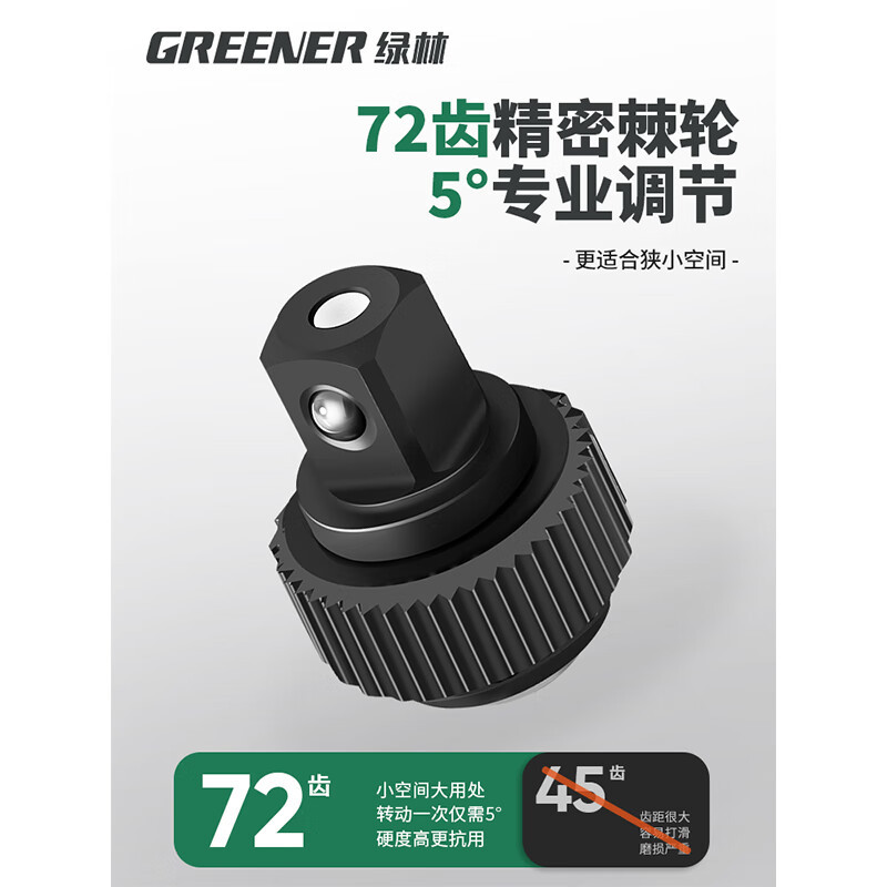 Green Forest Torque wrench, adjustable torque wrench, quick torque plate, high-precision kilogram wrench, auto repair spark plug Application Scenario
