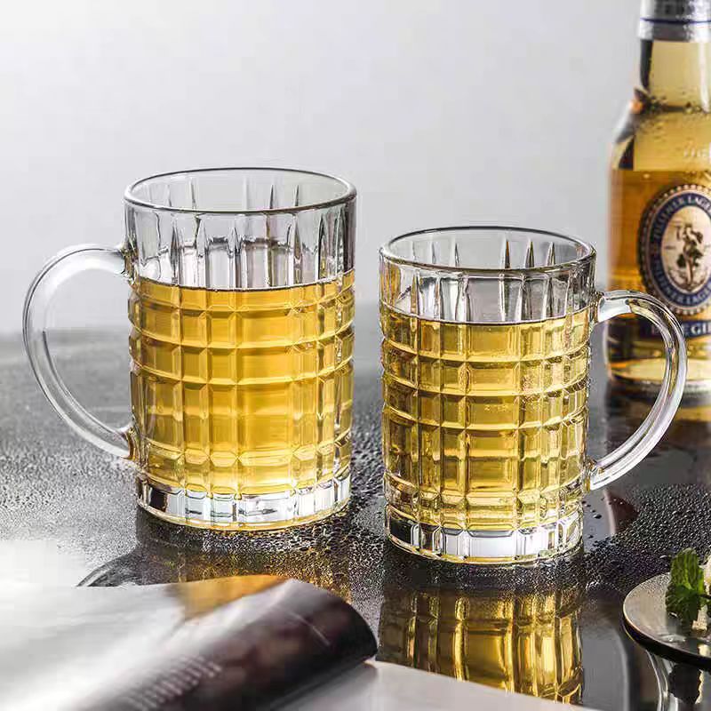 Thickened glass beer mugs, restaurant water cups, juice and milk cups, hotel and guesthouse water cups, KTV and bar wholesale full figure