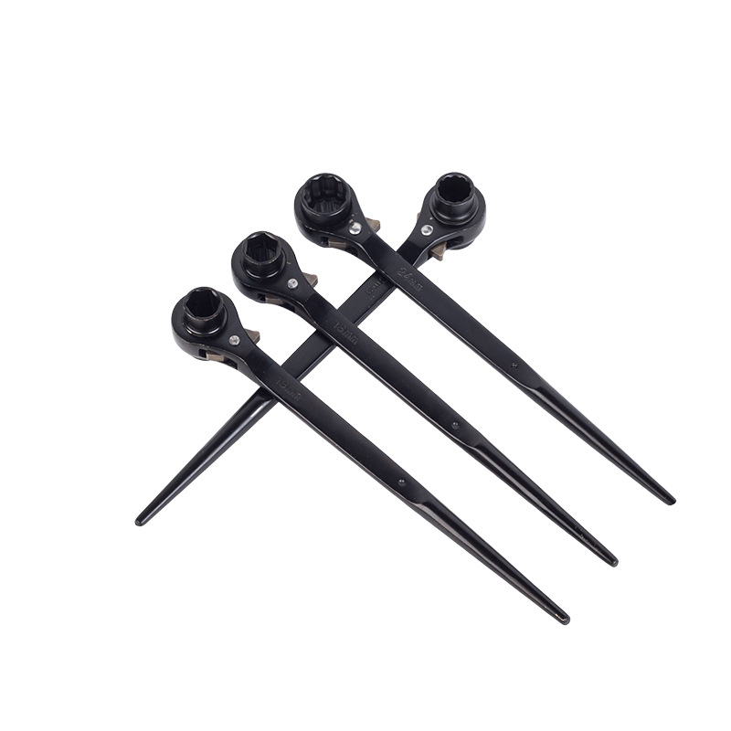 Wholesale of pointed-tail ratchet wrenches, quick bidirectional labor-saving multi-functional socket tool sets, and plum blossom wrenches from the manufacturer Item Picture