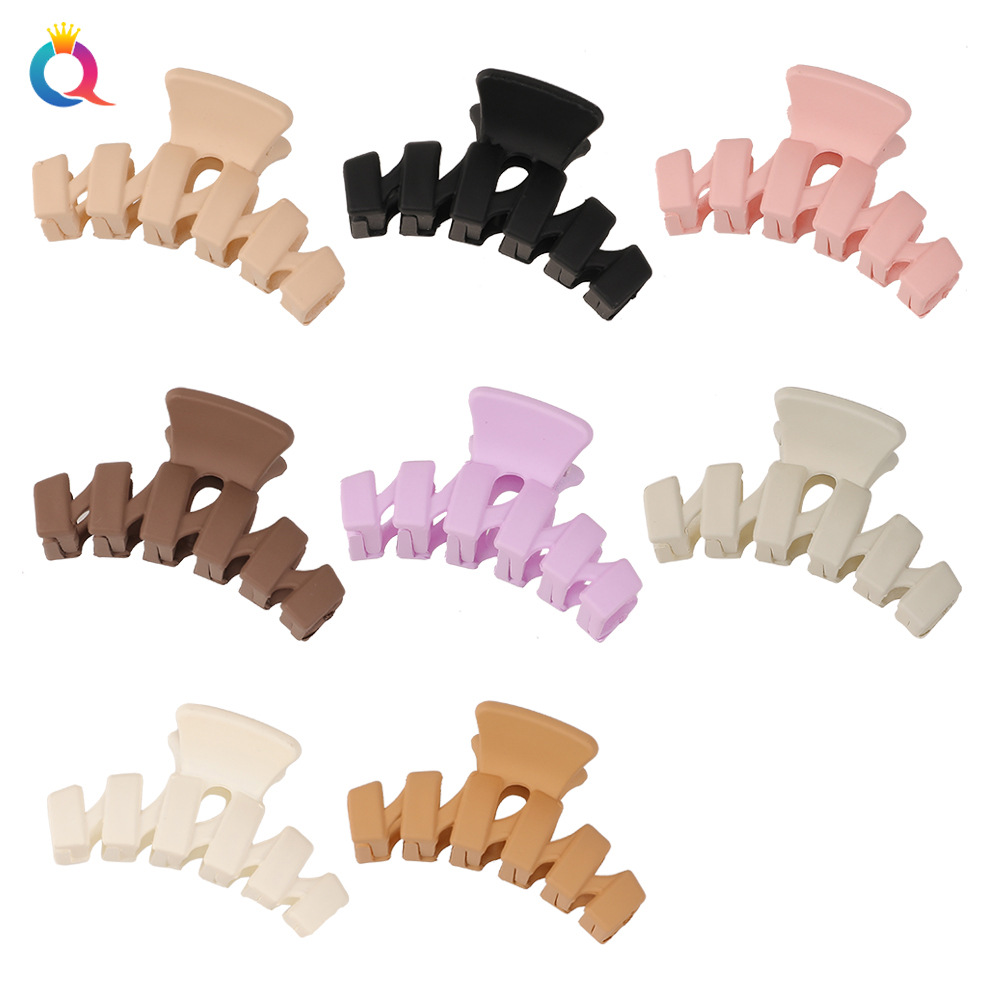 Qiyue Cross-border Hair clips, Wave Small grab clips, hair clips, ins side clips, Elegant shark clips, women's hair accessories wholesale Specification drawing