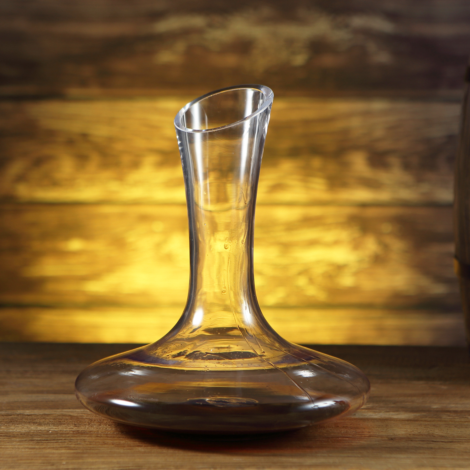 Creative crystal glass 7-character decanter, red wine decanter, wine dispenser, wine set, single package Specification drawing