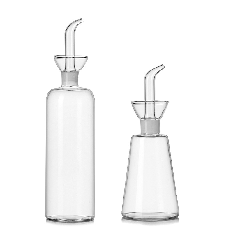 Kitchen large-capacity high borosilicate glass oil pot, soy sauce and vinegar bottle, household controlled-quantity seasoning bottle Item Picture