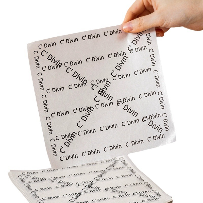 Greaseproof paper, baking cake pad paper, French greaseproof paper, oil-separating hamburger paper, bread and dessert tray food, 18cm greaseproof paper Item Picture