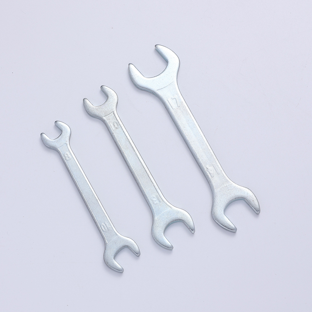 Cheap iron sheet stamping open-end wrench, thick small wrench 3mm, open-end wrench, car accessories, hardware tool wrench Item Picture