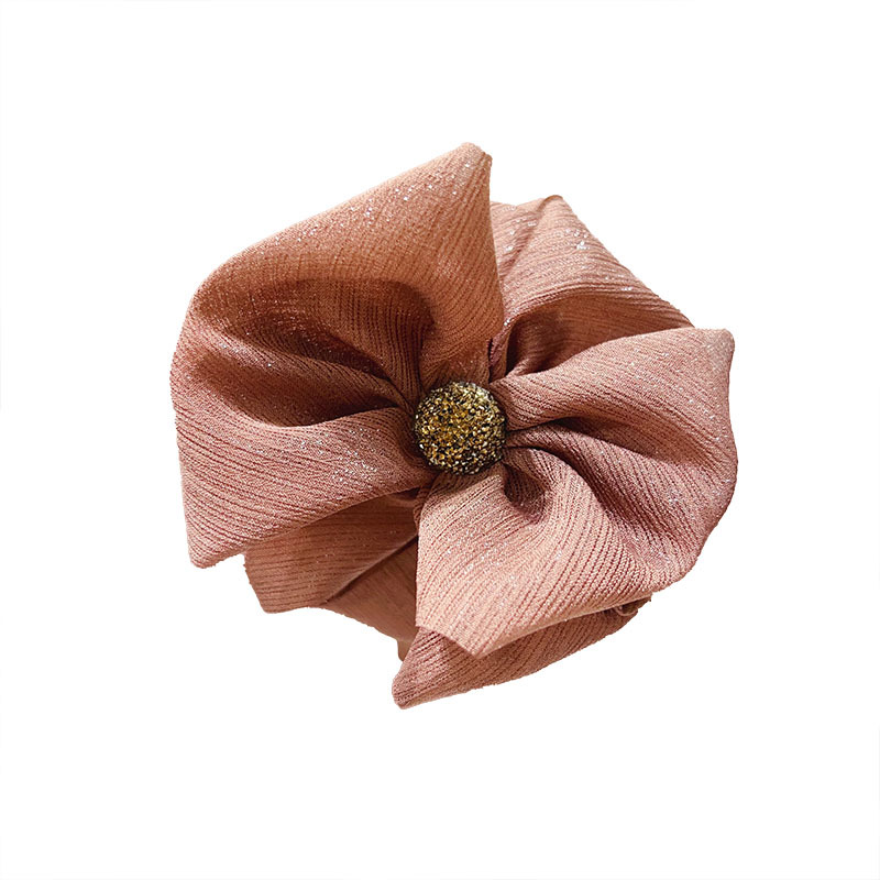 Simple and elegant bow clip, updo headwear, bun hairstyle, back hair clip, exquisite shark clip, ponytail hair accessory Item Picture
