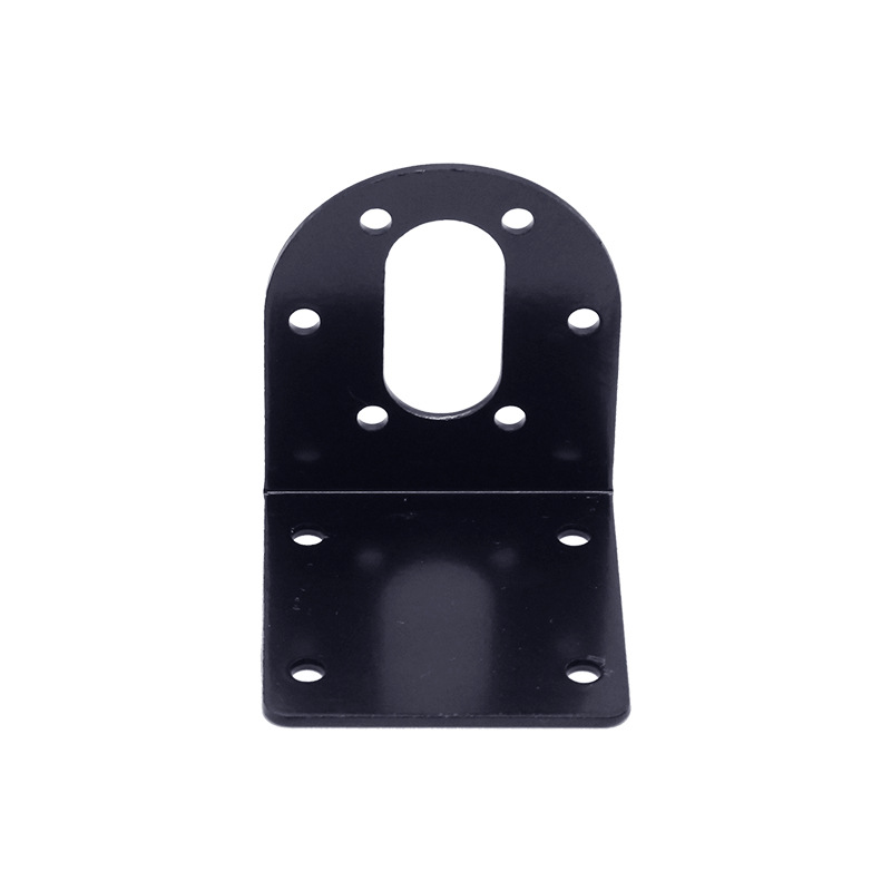 520 encoder reducer motor fixed bracket 37mm installation base balance car parts iron material small car chassis details Picture