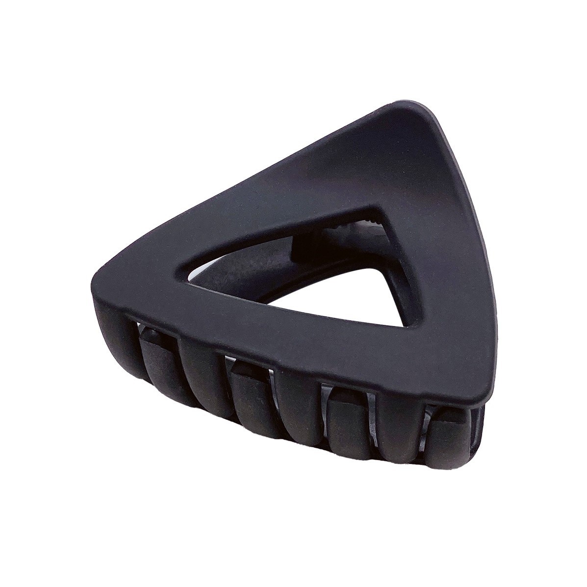 The 2025 new triangular coffee-colored small hairpin is a must-have for fixing girls' ponytails, a hairpin at the back of the head, and a hair accessory Item Picture