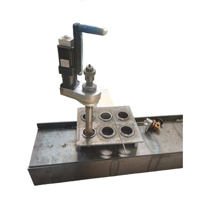 Automatic tube sheet welding trolley, boiler heat exchanger tube sheet welding machine, tube sheet welding trolley details Picture