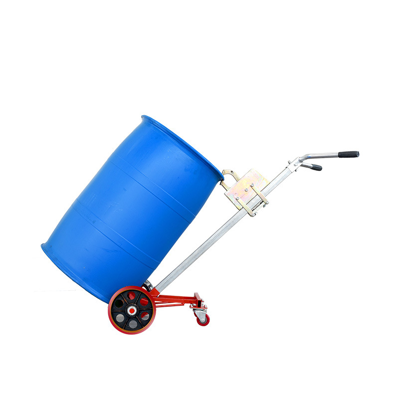 Youcheng 450-kilogram manual bite mouth oil drum transport vehicle, multi-functional eagle mouth round drum handcart, transport forklift Item Picture