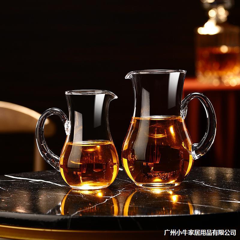Red wine and spirits decanter, large-capacity high-end glass wine dispenser, large household glass wine dispenser, thickened wine dispenser Specification drawing