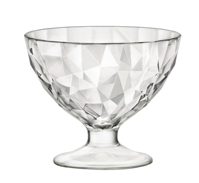 Wholesale of green apple creative embossed ice cream cups, ice crack dessert cups and high-legged dessert bowls with logo printing full figure