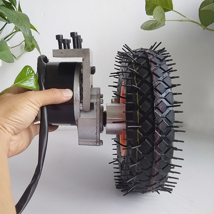 No. 3 one-wheel drive small car assembly, semi-finished product kit, AGV robot, automatic car, remote control car parts full figure