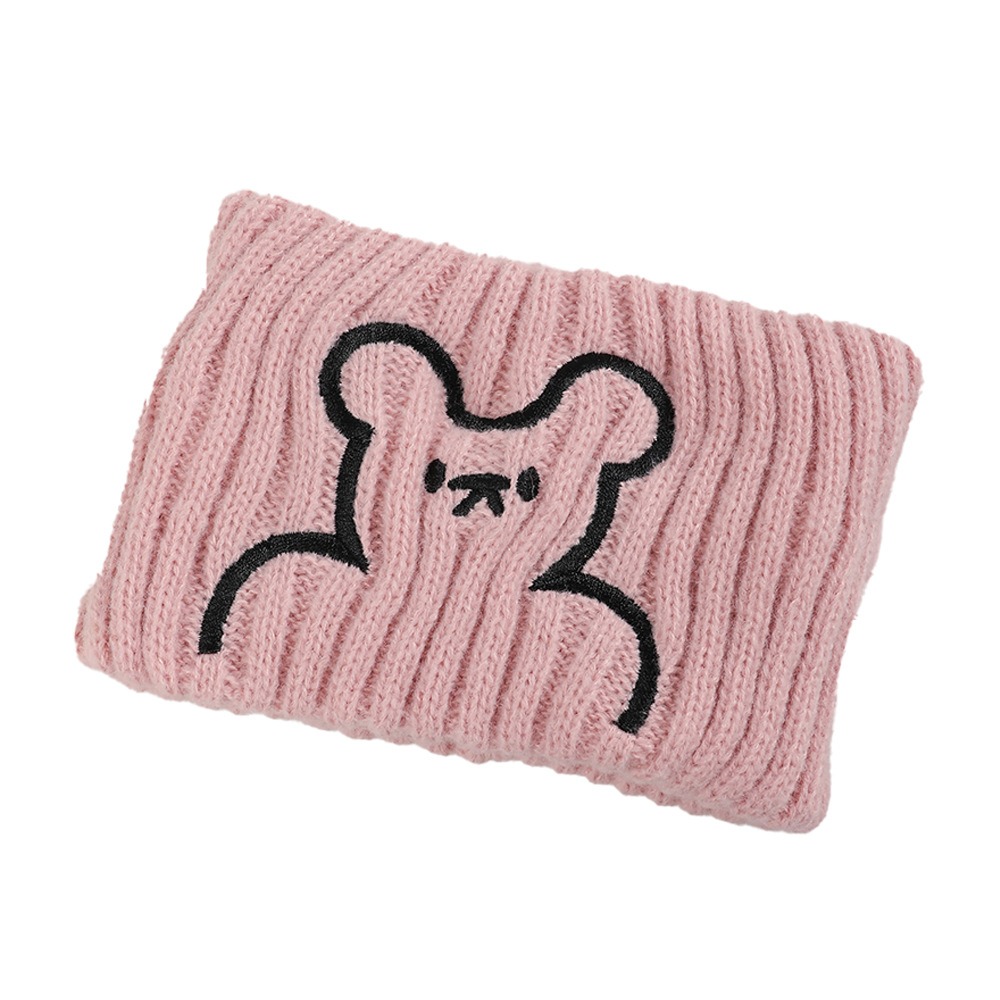 Qiyue Cross-border Sports Hair Band, knitted wide edge woolen headband, warm, fashionable and simple face wash and hair tie wholesale Item Picture