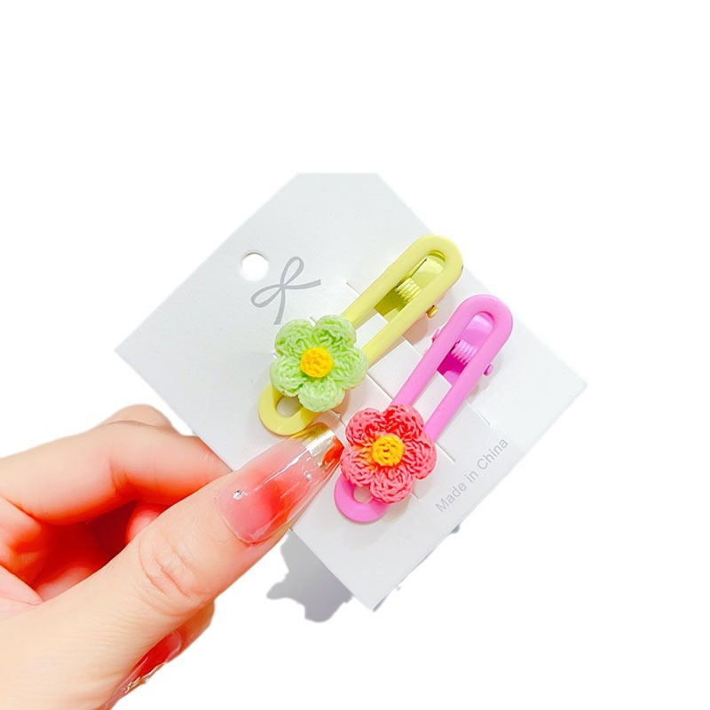 Baby hair clips, Korean girls' bangs clips, princess headwear, cute cartoon little animals, girls' fashionable duckbill clips Item Picture