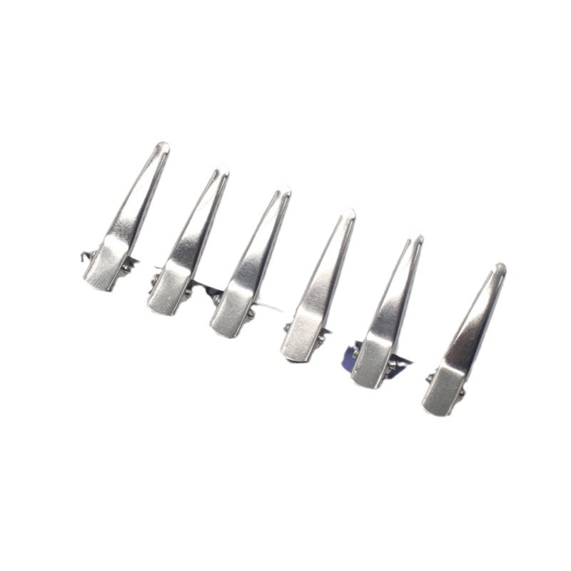diy duckbill clips, gold and silver duckbill clips, side clips, handcrafted hair clips, materials and accessories wholesale Item Picture