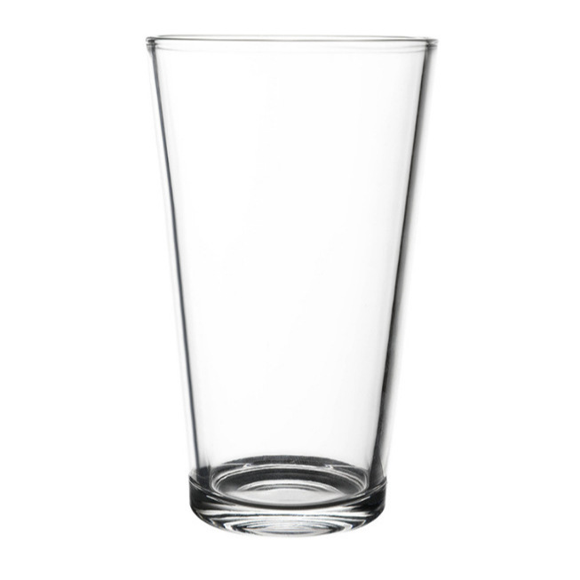 Transparent pint cups, glass beer mugs, craft beer mugs, simple beverage cups, juice cups Item Picture