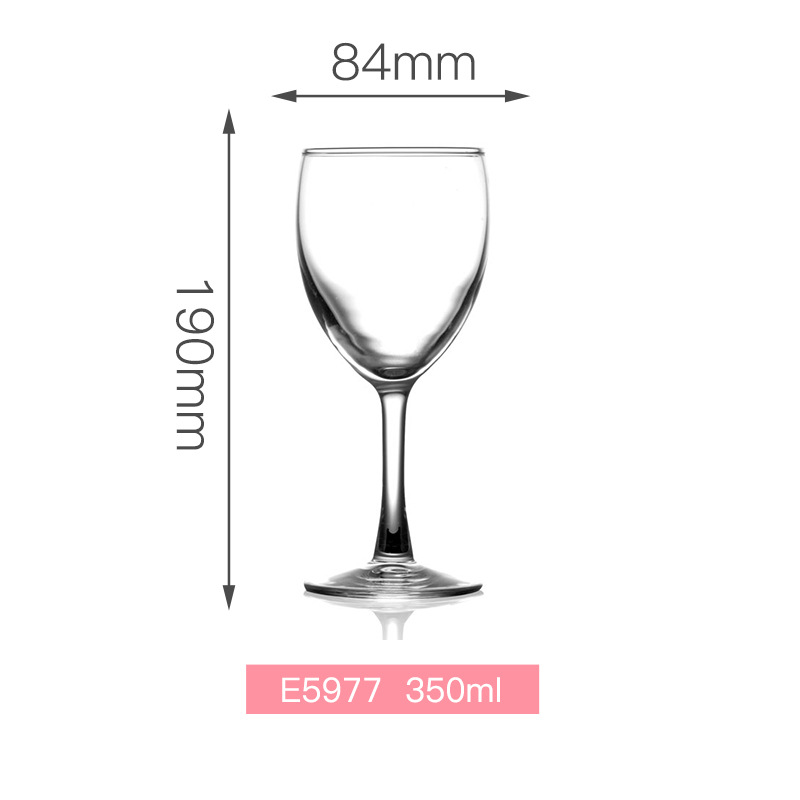 Lemeiya Elegance Series Tall Glass and Small Wine Glass Set, red wine glass, tall wine glass, Champagne glass Item Picture