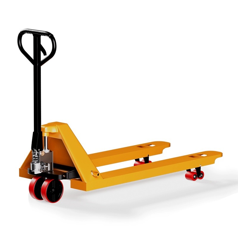 Junli manual forklifts, ground cattle, hydraulic handling carts, lifting hand carts, pallet loading and unloading vehicles, 2-ton and 3-ton hand-pulled trailers Item Picture