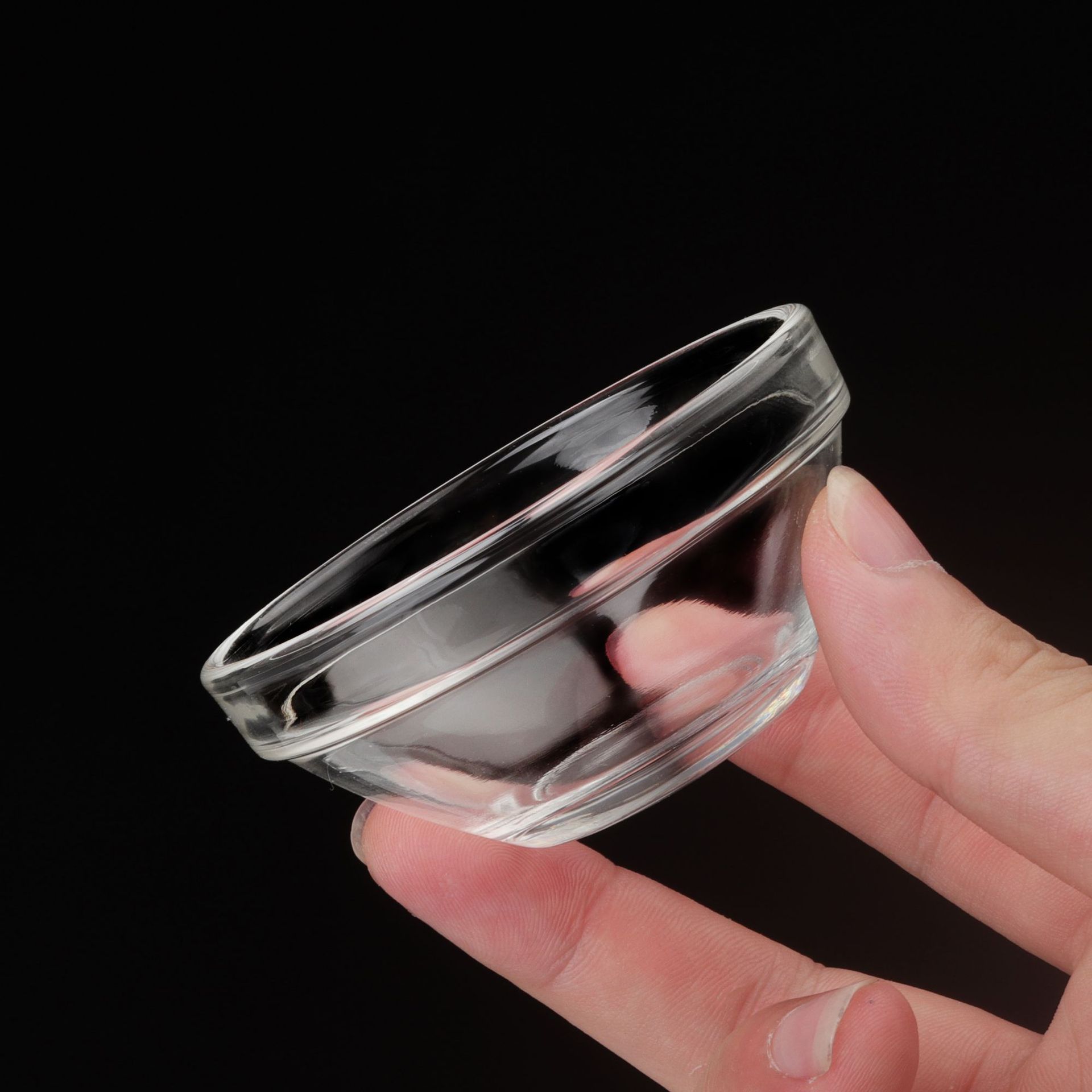 Wholesale of special glass bowls for rice bowl cakes, household seasoning bowls and plates, commercial foam packaging water chestnut cake molds and bowls, and consignment details Picture