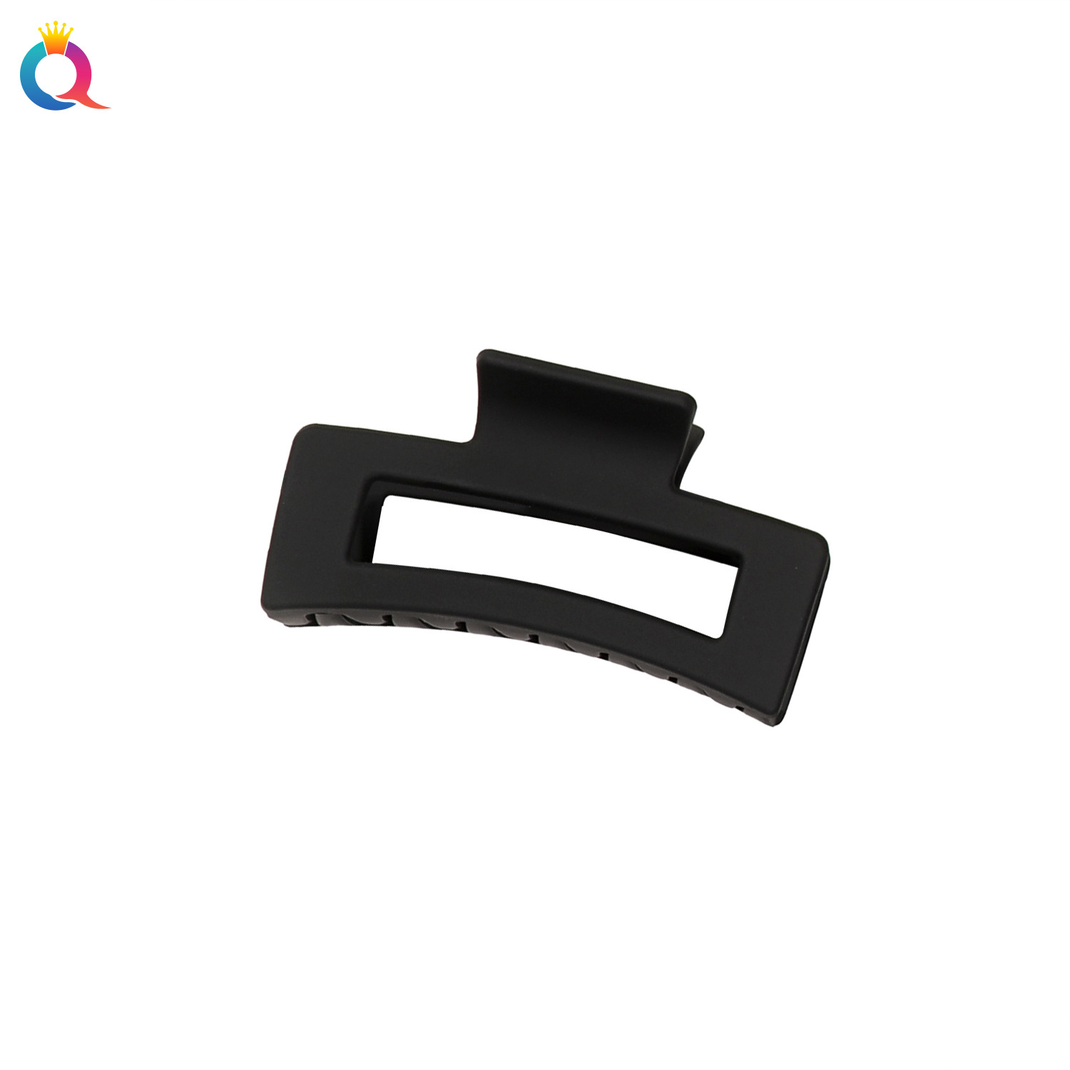 Qiyue Cross-border Autumn and Winter plush hair clips, women's updo, cross-frosted scratch-off, shark clips for the back of the head, wholesale hair accessories Item Picture