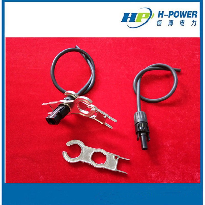 MC4 connector wrench hexagonal jaw photovoltaic connector screw cap fastening wrench details Picture