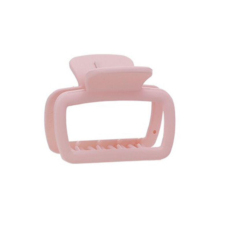 Dopamine small square clip semi-tie hair, a new medium-sized square hair clip for the back of the head from South Korea in 2025 Item Picture