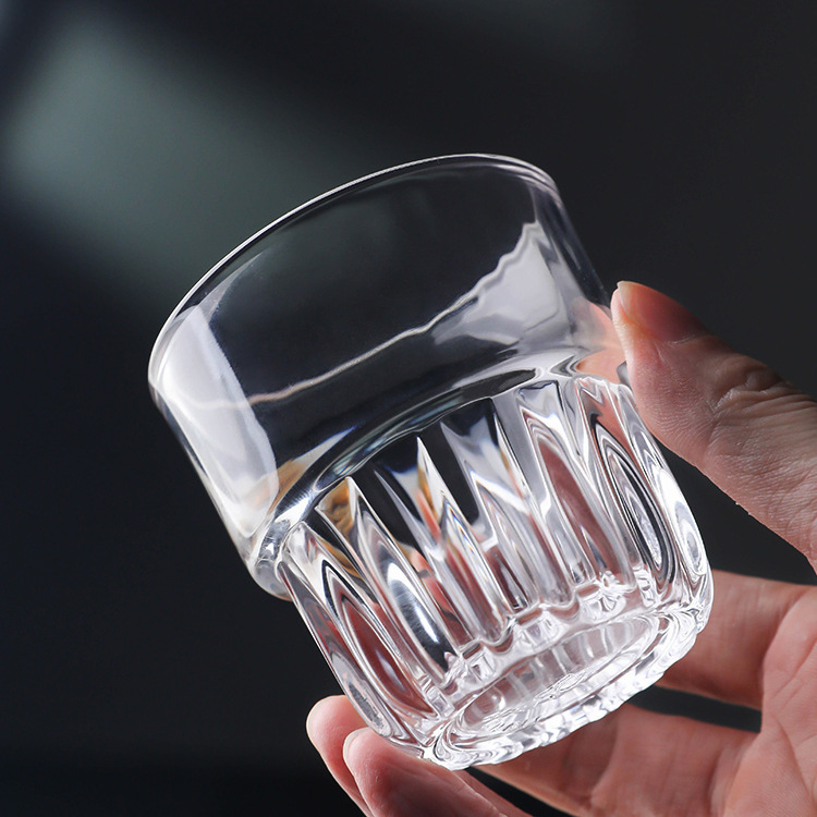 Home European-style coffee, Australian white glass, beer, whisky glass, glass glass, beverage, juice, stackable cup, ins Specification drawing