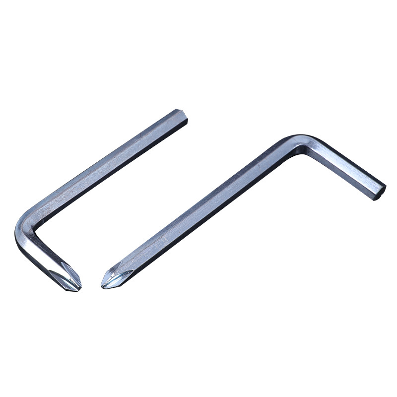 Wholesale of L-shaped hex socket screwdrivers, 5mm and 6mm cross hex socket wrenches, scooter tools, cross bits Item Picture