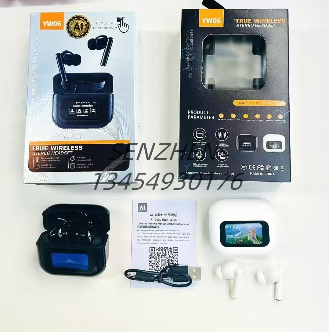 SENZHEN Bluetooth Headset YW06 with AI Translation details Picture
