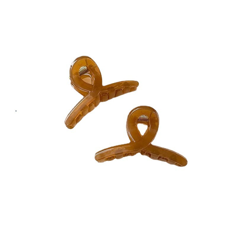 Korean-style versatile small grab clip, half hair clip at the back of the head, side bangs clip for little girls, small accessories, hair accessories and headwear Item Picture
