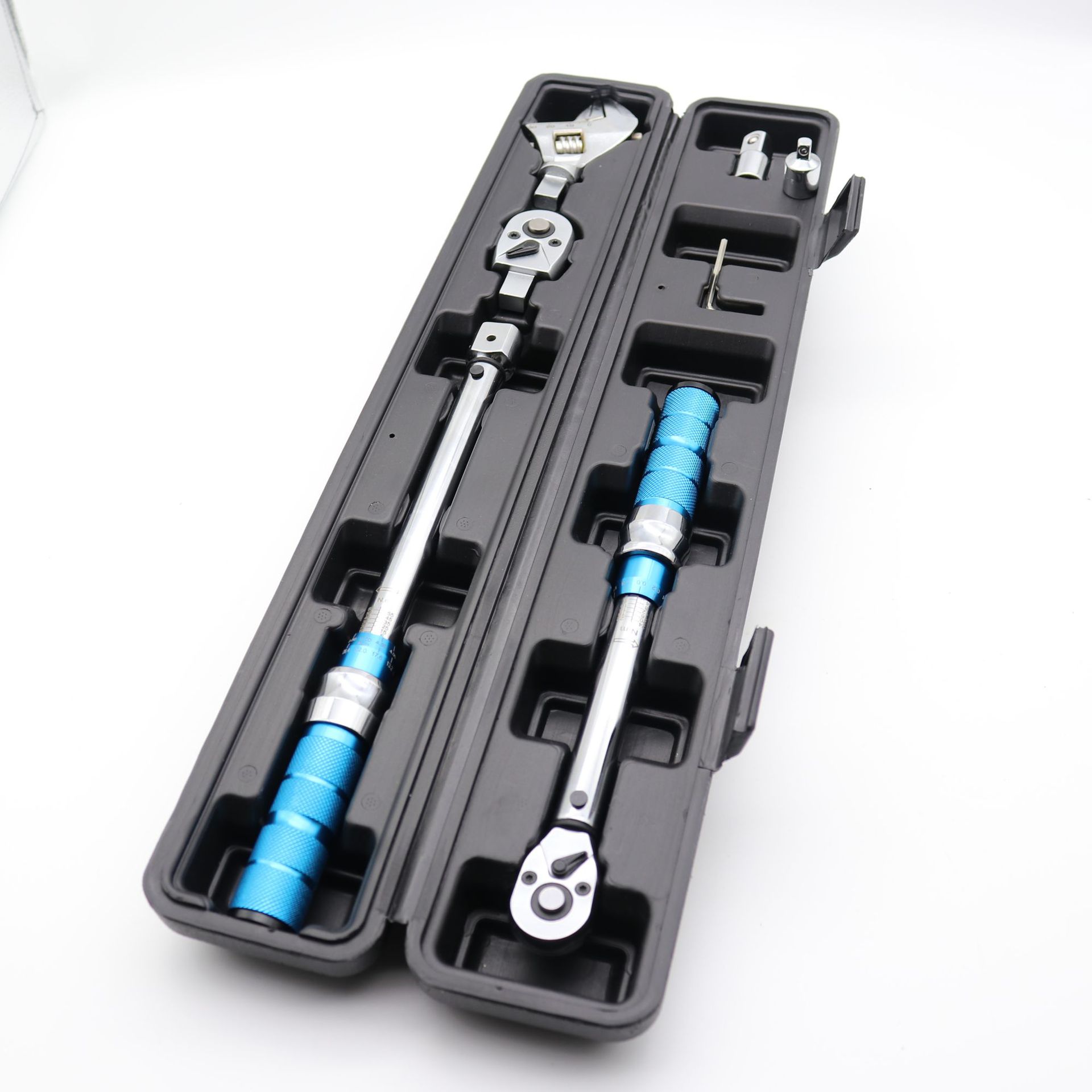 Interchangeable head square hole torque wrench ratchet adjustable kilogram torque wrench auto repair socket movable head details Picture