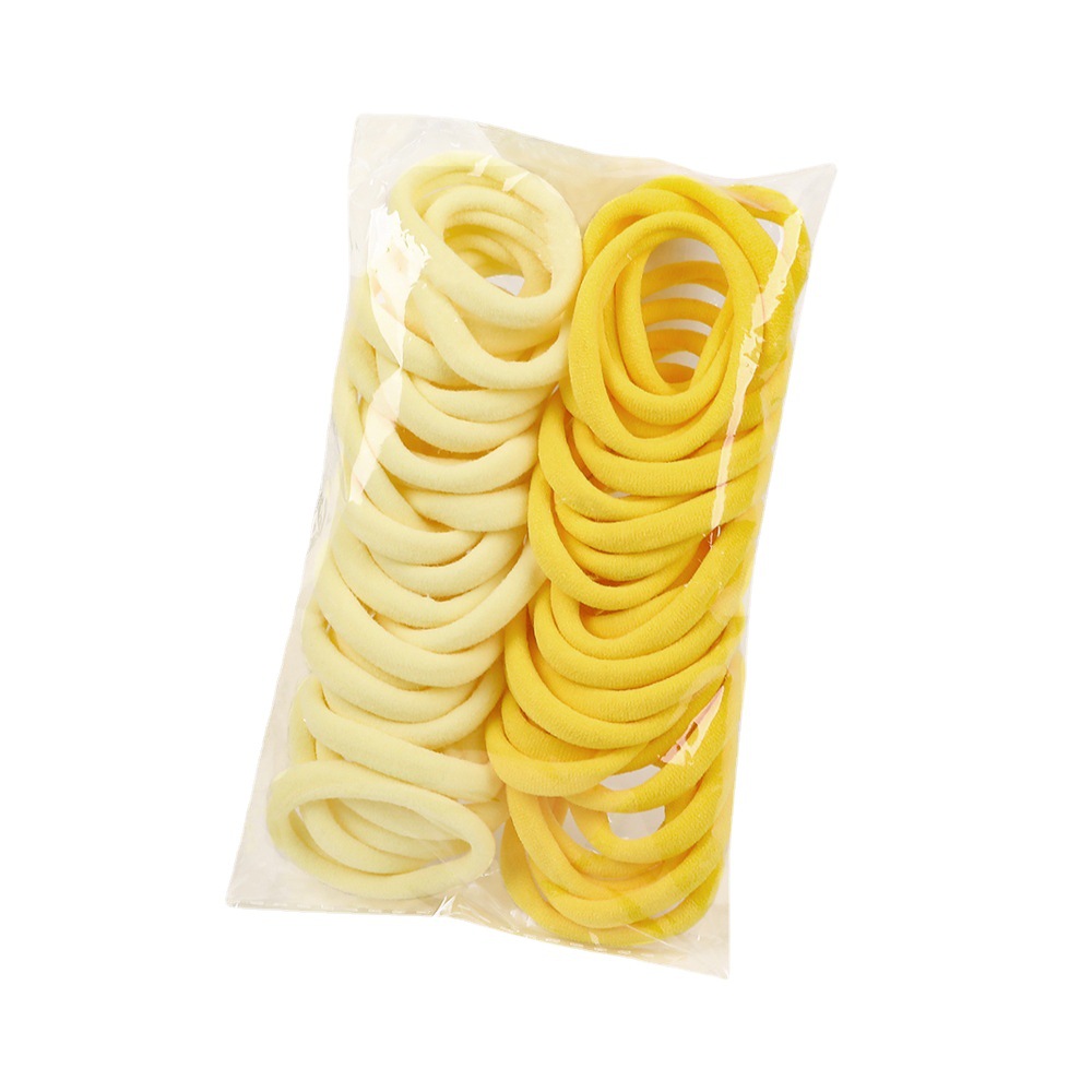 Qiyue bagged hair bands, high-elasticity towel bands, hair ties, hair bands, ins high appearance level hair ties and hair accessories wholesale Item Picture