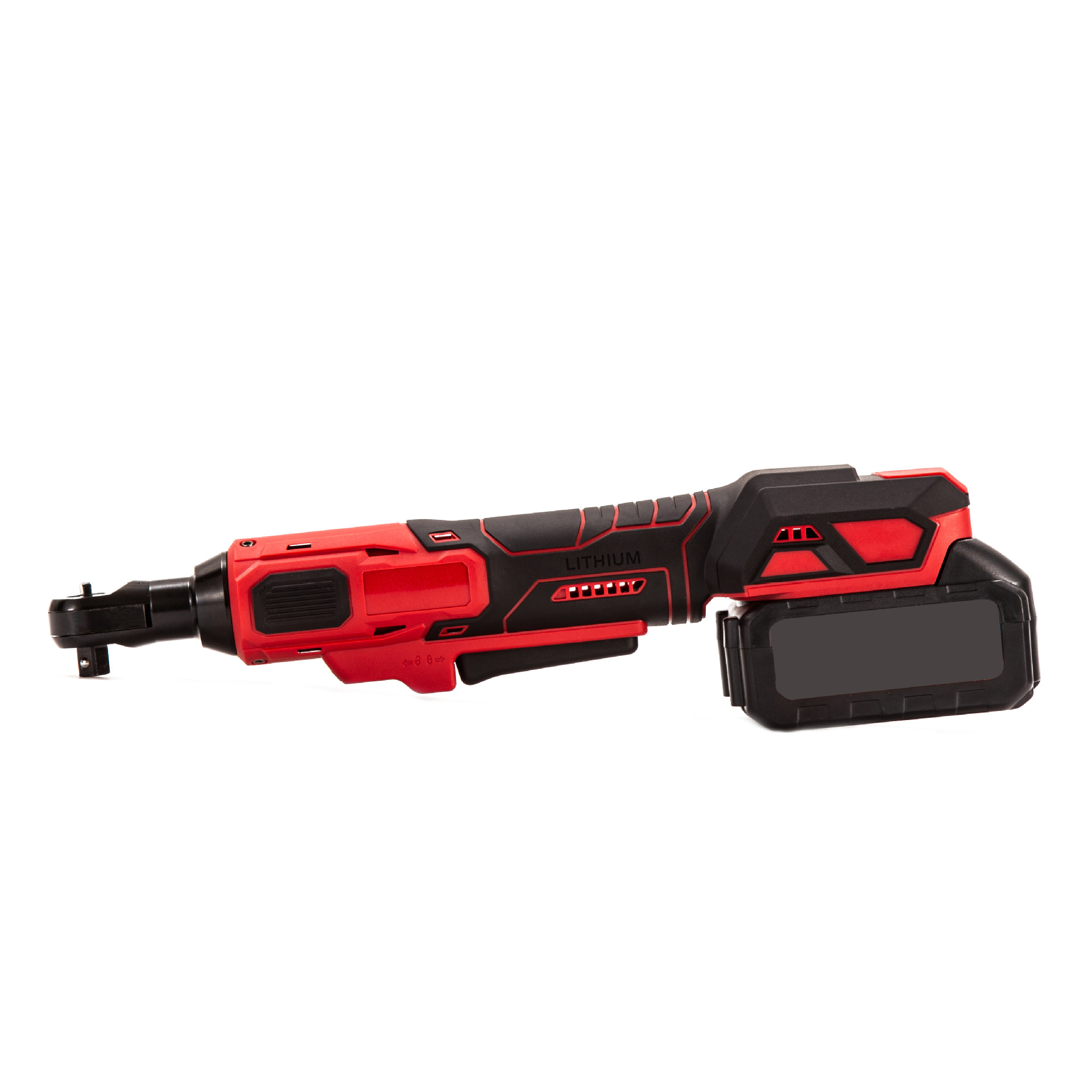 Cross-border brushless electric ratchet wrench, lithium battery right-angle 90-degree Angle electric wrench, stage truss corner wrench details Picture
