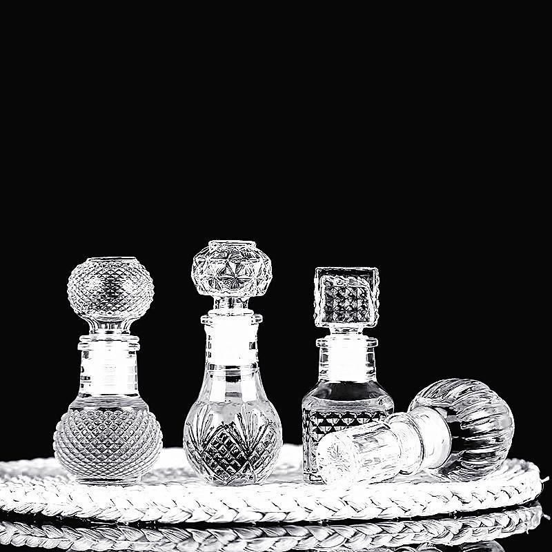 Manufacturer's wine decanter 50ml - 1000ml creative trial, portioning bottle, transparent diamond wine bottle, foreign wine bottle details Picture