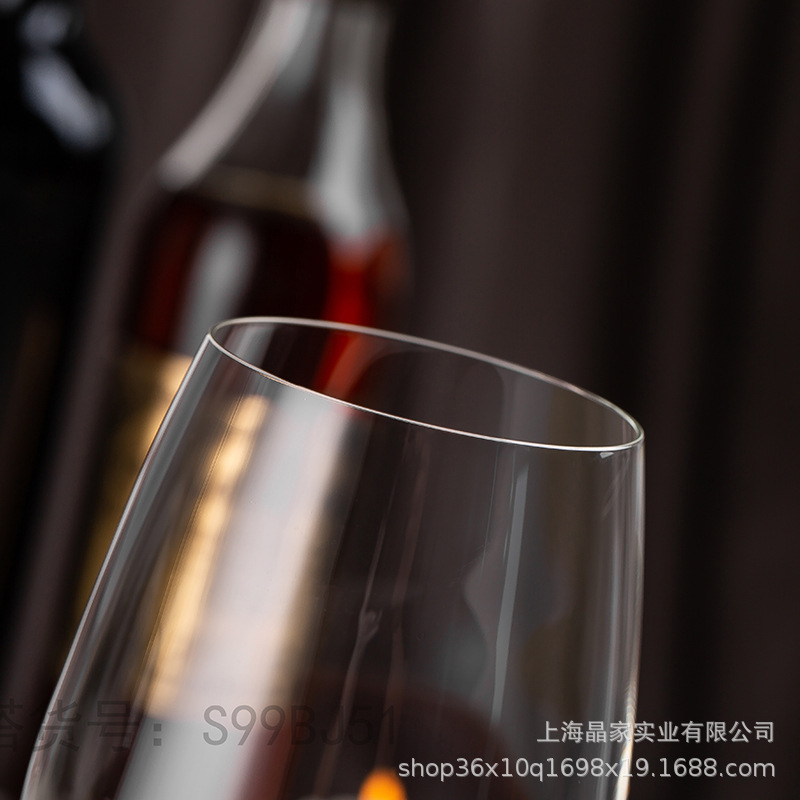 Idelita crystal glass, red wine glass, highball glass, wine glass, champagne glass, Chardonnay series wine sets Specification drawing