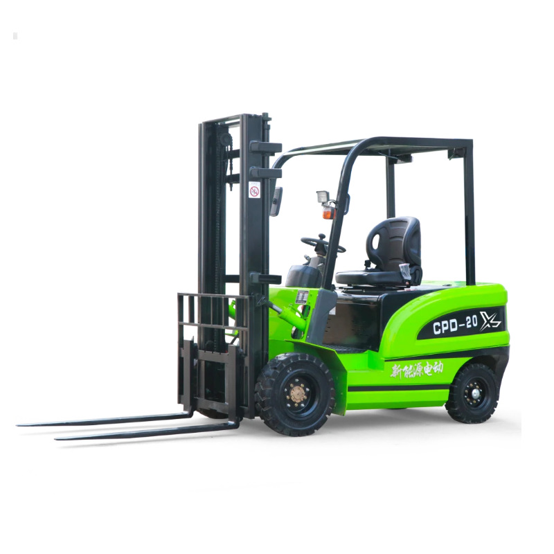 Jujiao electric forklifts 3-ton, 2-ton, 1.5-ton small electro-hydraulic forklifts, ride-on four-wheel counterbalanced stackers Item Picture